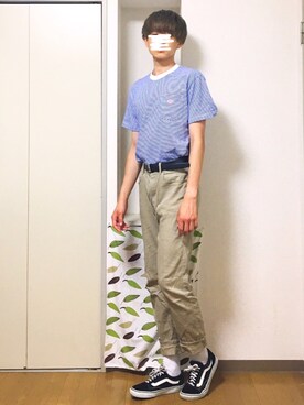 田中さん（メンズ・178cm）の夏コーディネート