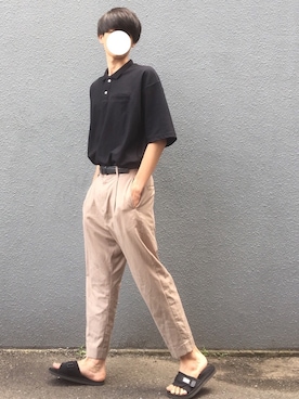 田中さん（メンズ・178cm）の夏コーディネート