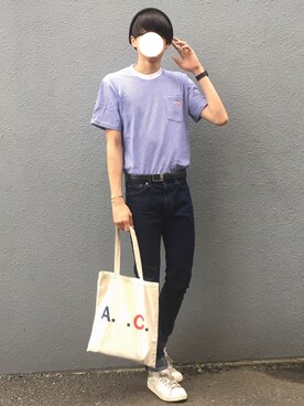 田中さん（メンズ・178cm）の夏コーディネート