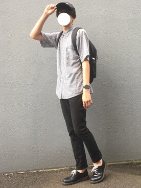 田中さん（メンズ・178cm）の夏コーディネート