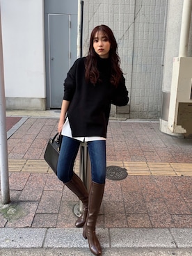 nakajo_marinaさん（レディース・160cm）の秋コーディネート