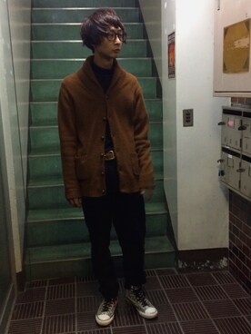 やすはらさん(メンズ・173cm)の秋コーディネート