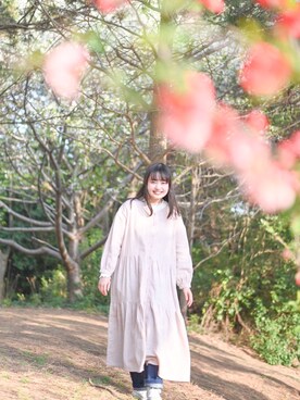 n a r uさん（レディース・162cm）の春コーディネート