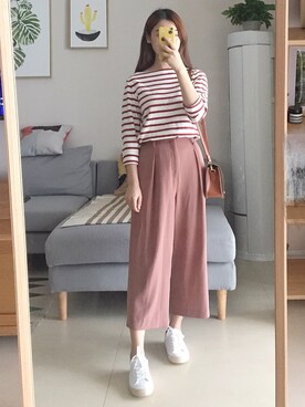 听不懂的大耳朵さんのコーディネート