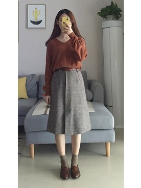 听不懂的大耳朵さんのコーディネート