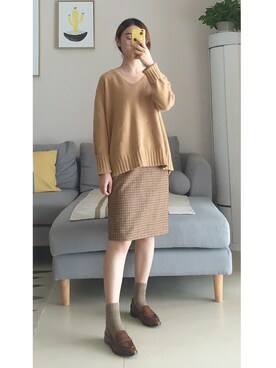 听不懂的大耳朵さんのコーディネート