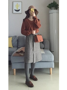 听不懂的大耳朵さんのコーディネート