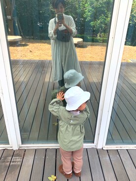 「Marc by Marc Jacobs（マークバイマークジェイコブス）のアイテム（アナログ腕時計）」を使った、amamさん（レディース・152cm）の秋コーディネート