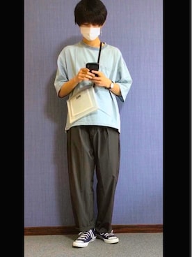 Hikaさん（メンズ・175cm）の春コーディネート