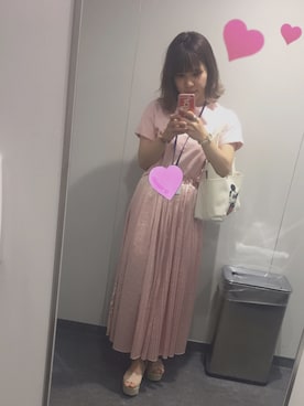 「ファンシー」｜「アイテム（その他）」を使った、Riiiinさん（レディース・164cm）の夏コーディネート