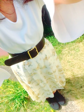 「Dosch（ドスチ）のアイテム（パンツ）」を使った、きぃさん（レディース・157cm）の春コーディネート