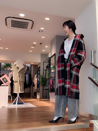 DIESEL（ディーゼル）の「レディース アウター チェックロング