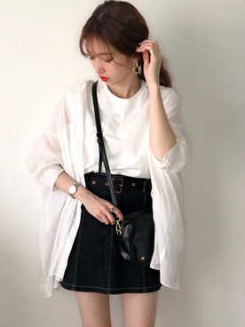 marikoさん（レディース・166cm）の夏コーディネート