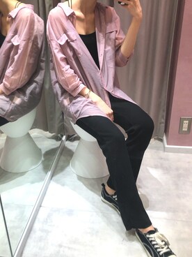 marikoさん（レディース・166cm）の夏コーディネート