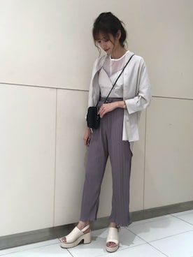 marikoさん（レディース・166cm）の夏コーディネート