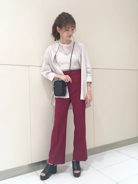 marikoさん（レディース・166cm）の夏コーディネート