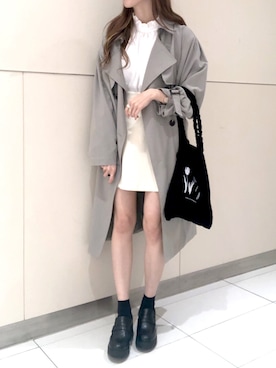 marikoさん（レディース・166cm）の春コーディネート