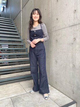 Miki Katsutaさん(レディース・160cm)の春コーディネート
