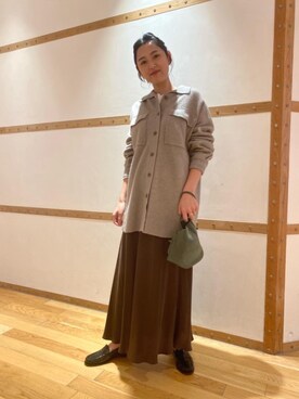Miki Katsutaさん（レディース・160cm）の秋コーディネート