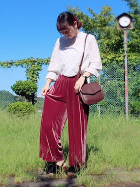 「rps（アールピーエス）のアイテム（シューズ）」を使った、しい .さん（レディース・168cm）の秋コーディネート
