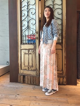 ももかさん（レディース・161cm）の春コーディネート