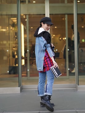 ももかさん(レディース・161cm)の春コーディネート