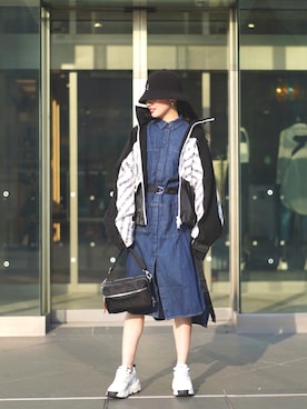 ももかさん（レディース・161cm）の春コーディネート