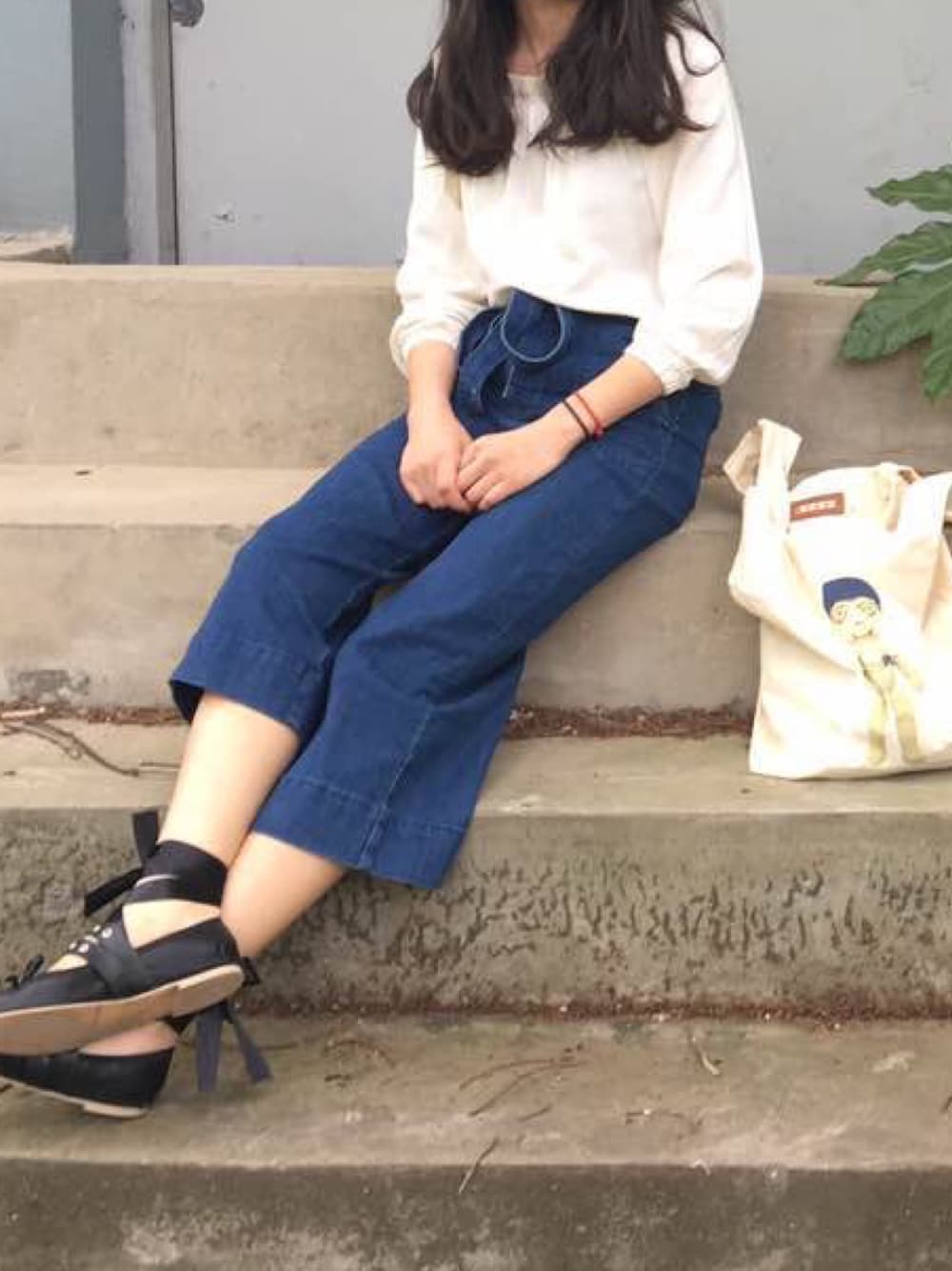 「オトナ女子」｜「MARNIのアイテム（エコバッグ/サブバッグ、ベージュ系）」を使った、JennieHさん（レディース・163cm）の夏コーディネートの1枚目の写真