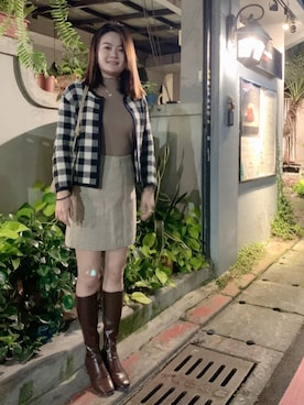 「通勤穿搭」｜「アイテム（その他）」を使った、fjy.lover❁さん（レディース・159cm）の冬コーディネート