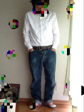 「GAP（ギャップ）のアイテム（財布/小物）」を使った、古男さん（メンズ・168cm）の夏コーディネート