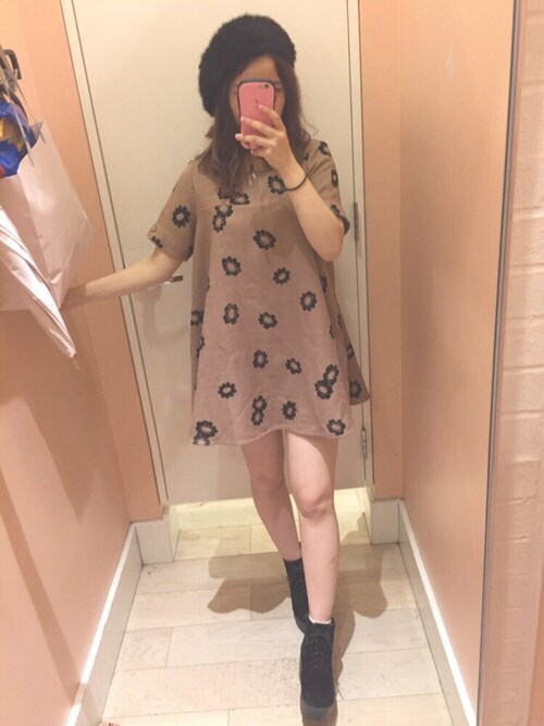 ゆちゃ Dazzlinのワンピースを使ったコーディネート Wear