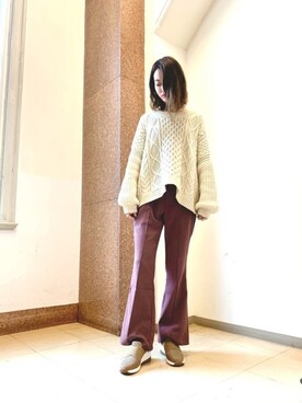 HIMIKO  大阪高島屋店さん（レディース・160cm）の冬コーディネート