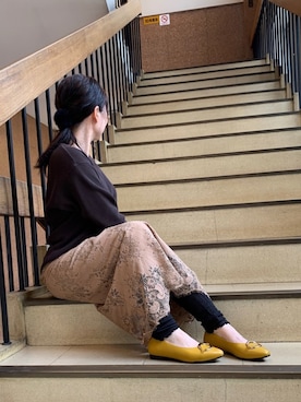 「water massage（ウォーターマッサージ）のアイテム」を使った、HIMIKO  大阪高島屋店さん（レディース・150cm）の秋コーディネート