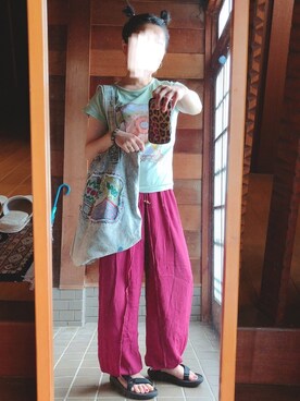 おちさん（レディース・155cm）の夏コーディネート