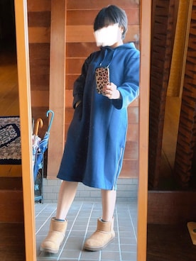 「Simplicite（サンプリシテ）のアイテム（ワンピース/ドレス）」を使った、おちさん（レディース・155cm）の春コーディネート
