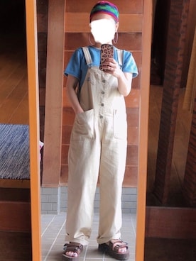 「チャイハネ（チャイハネ）のアイテム（ニットキャップ/ビーニー）」を使った、おちさん（レディース・155cm）の秋コーディネート