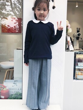 「fein coffe」｜yu_yulingさん（キッズ・130cm）の春コーディネート