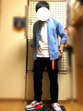 「アイテム（バングル/リストバンド）」を使った、SOIさん（メンズ・173cm・20代）の春コーディネート
