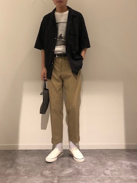 Yutaさん（メンズ・182cm）の夏コーディネート