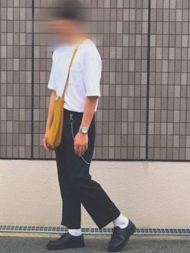 「リドム」｜「アイテム（その他）」を使った、KEIさん（メンズ・176cm）の秋コーディネート