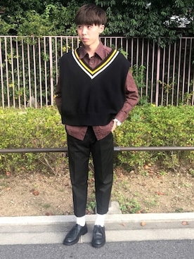 「白ソックス」｜KEIさん（メンズ・176cm）の秋コーディネート