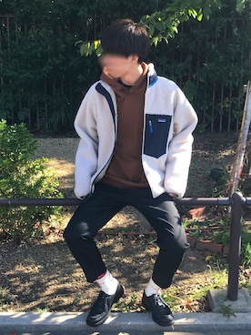 「アイテム（ブルゾン）」を使った、KEIさん（メンズ・176cm・10代）の秋コーディネート