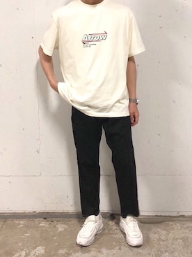 「ADER error（アーダーエラー）のアイテム」を使った、KEIさん（メンズ・175cm）の夏コーディネート