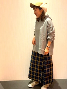 おさだ かなさん（レディース・153cm）の秋コーディネート