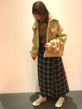 おさだ かなさん（レディース・153cm）の秋コーディネート