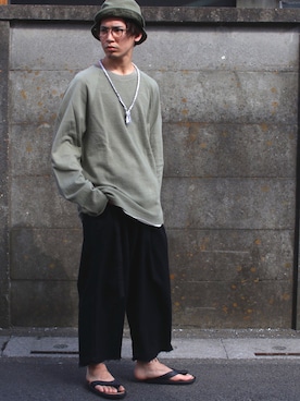 「ヒゲ」｜sssshunnnnさん（メンズ・177cm・20代）の春コーディネート