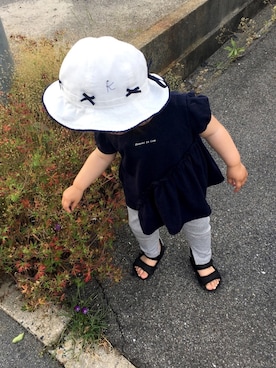 もちゃんさん（キッズ・80cm）の春コーディネート