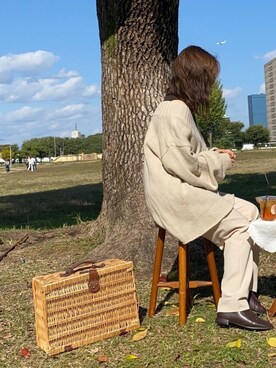 Hozu🧸さん（レディース・154cm）の秋コーディネート