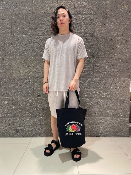 しゅん Loveless Sunny Side Floor渋谷パルコ Fruit Of The Loomのルームウェア パジャマを使ったコーディネート Wear