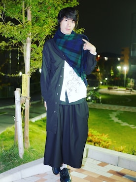 現役看護師モデル【kou】さん（メンズ・177cm）の秋コーディネート